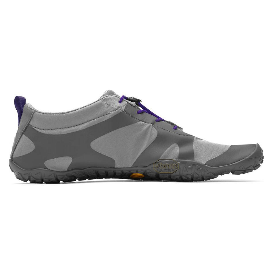 Vibram V-Alpha Women's Hiking Shoes Grey / Purple | NZ_U79