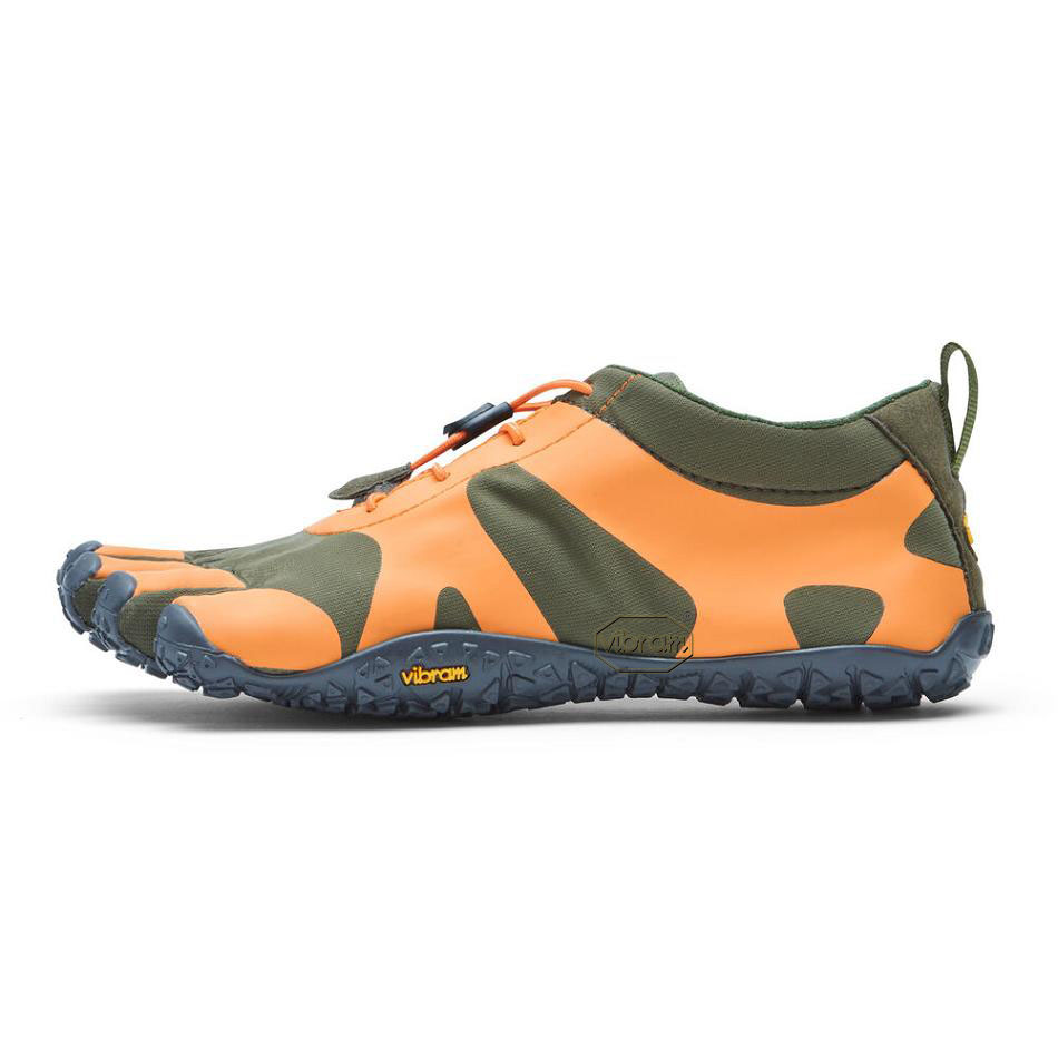 Vibram V-Alpha Women's Hiking Shoes Orange / Grey | NZ_G13