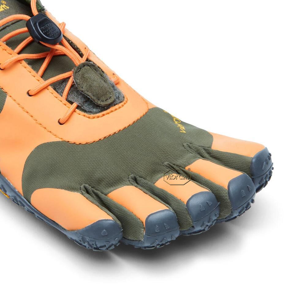 Vibram V-Alpha Women's Hiking Shoes Orange / Grey | NZ_G13