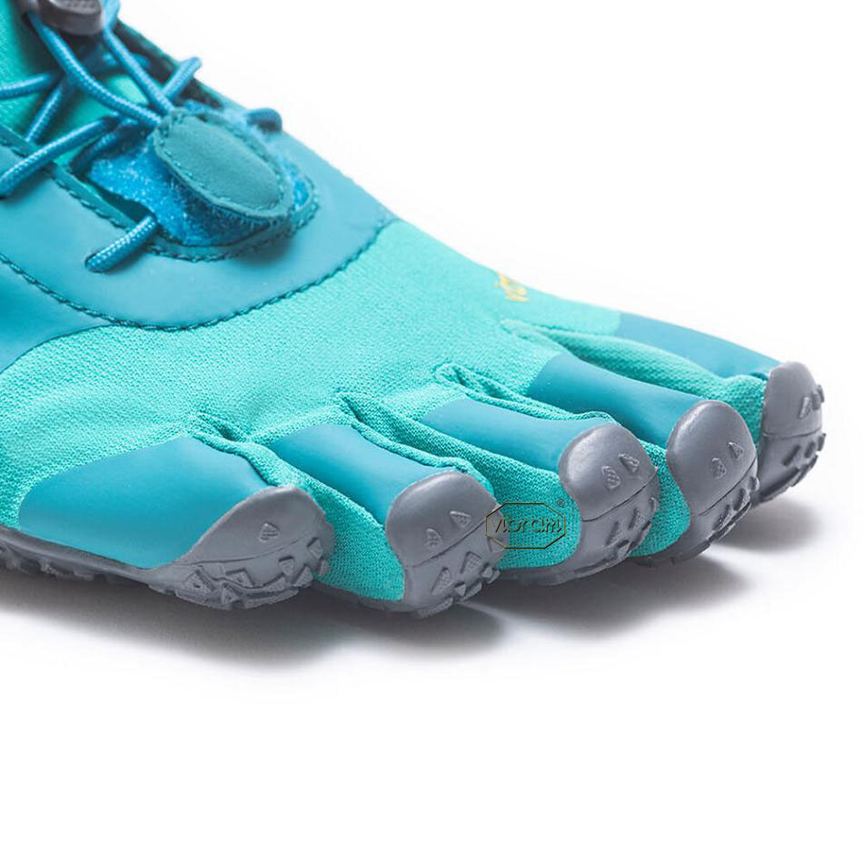 Vibram V-Alpha Women's Hiking Shoes Turquoise / Blue | NZ_A03