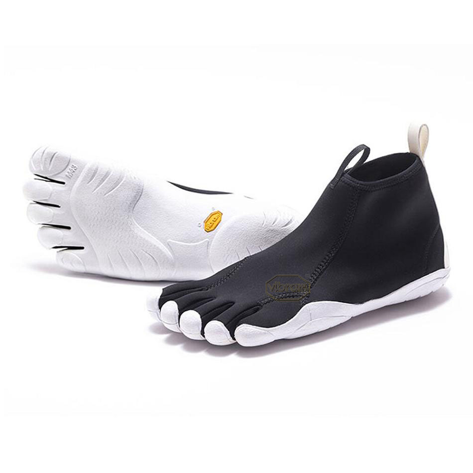 Vibram V-NEOP Women\'s Water Shoes Black / White | NZ_D59