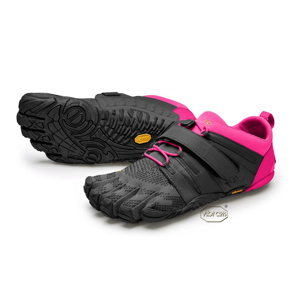 Vibram V-Train 2.0 Women\'s Training Shoes Black / Pink | NZ_F84