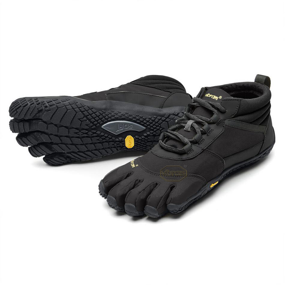 Vibram V-Trek Insulated Women\'s Casual Shoes Black | NZ_P32