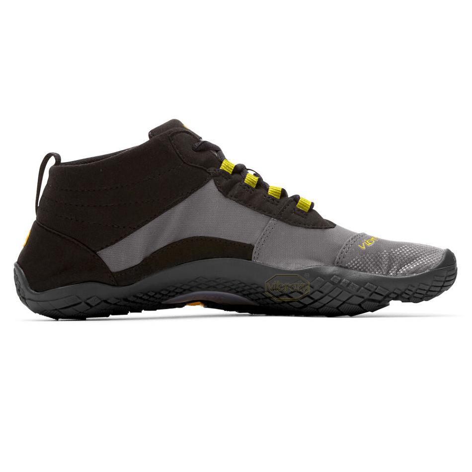 Vibram V-Trek Women's Casual Shoes Black / Grey | NZ_U01