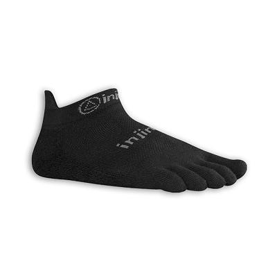 Vibram Injinji No-Show Men's Socks Black | NZ_S07