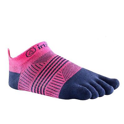 Vibram Injinji W's Run Lightweight Men's Socks Pink / Navy | NZ_D29