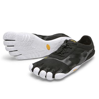 Vibram KSO EVO Men's Training Shoes Black / White | NZ_E69