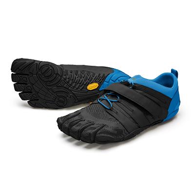 Vibram V-Train 2.0 Men's Training Shoes Black / Blue | NZ_B67