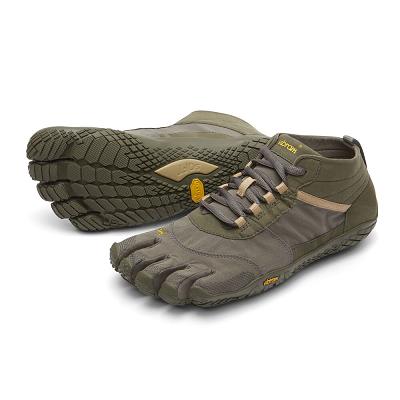 Vibram V-Trek Men's Casual Shoes Dark Grey | NZ_P56