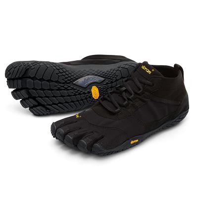 Vibram V-Trek Men's Hiking Shoes Black | NZ_V45